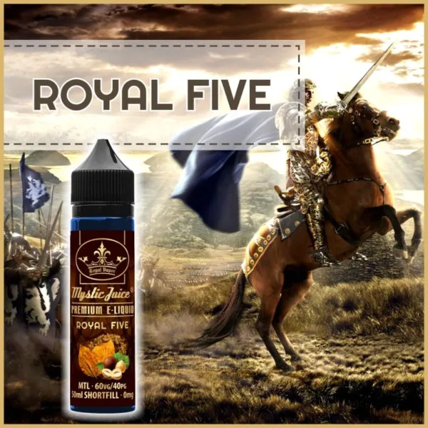Hovedbilde Mystic Juice Royal Five , Ejuice 50/60ml