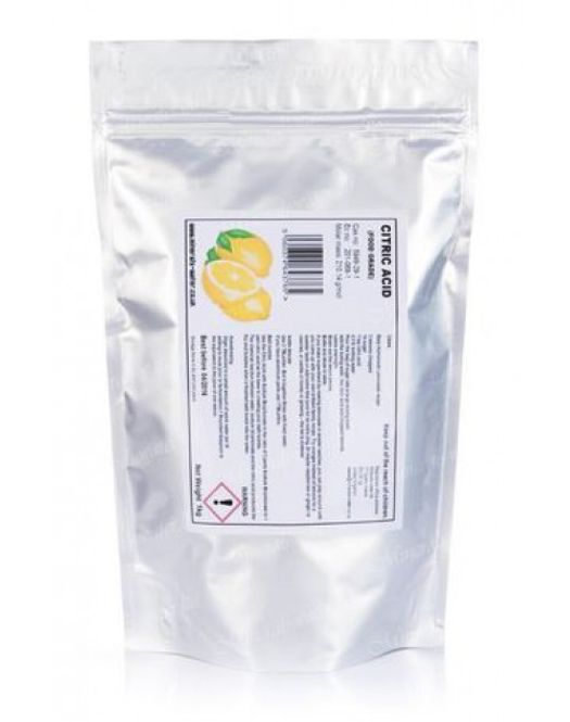 Hovedbilde Citric Acid, Sitronsyre 20 gram