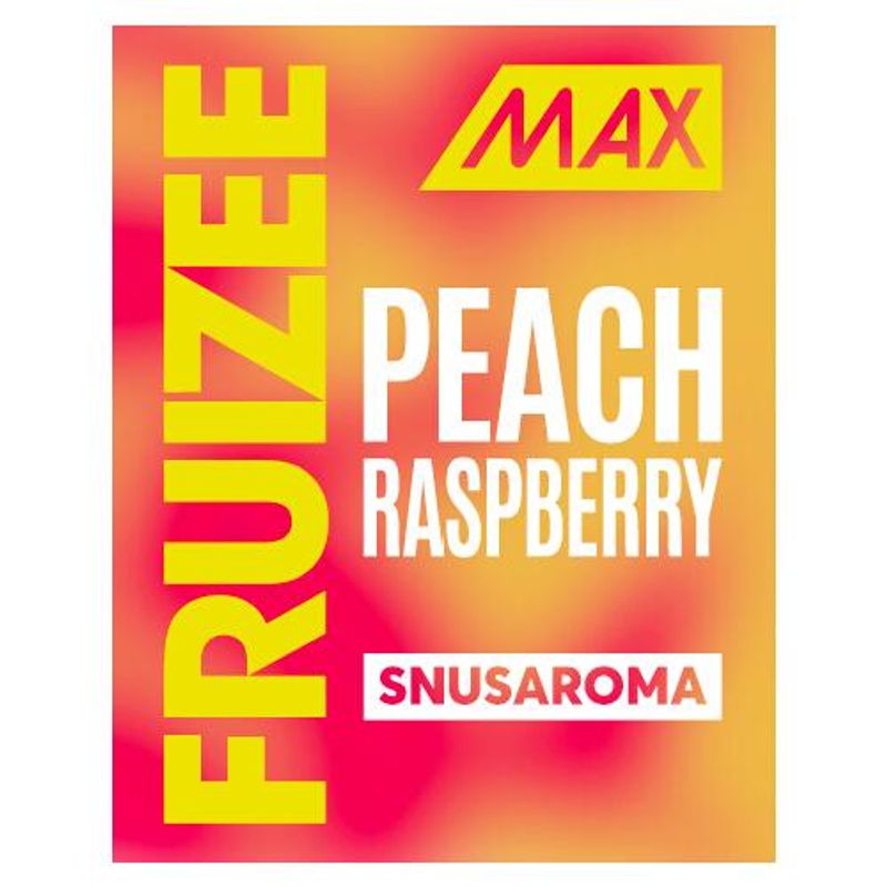 Fruizee Max - Peach Raspberry, Snusaroma