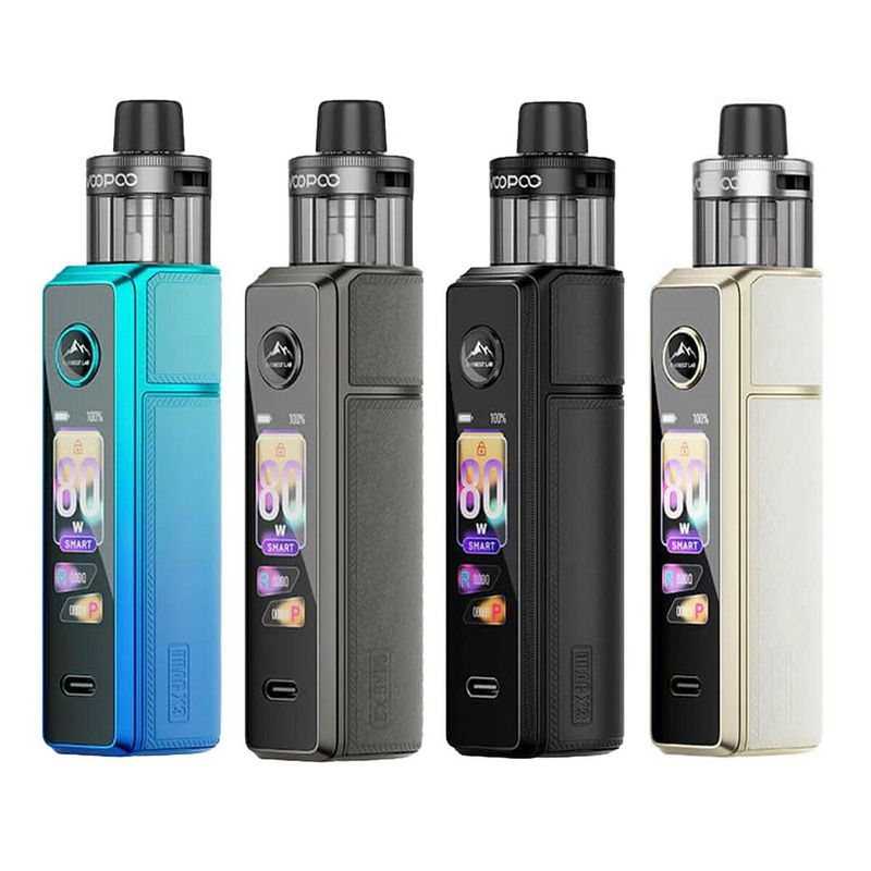Voopoo Drag X3 Pod Kit 5ml 80W, Esigarett Sett 