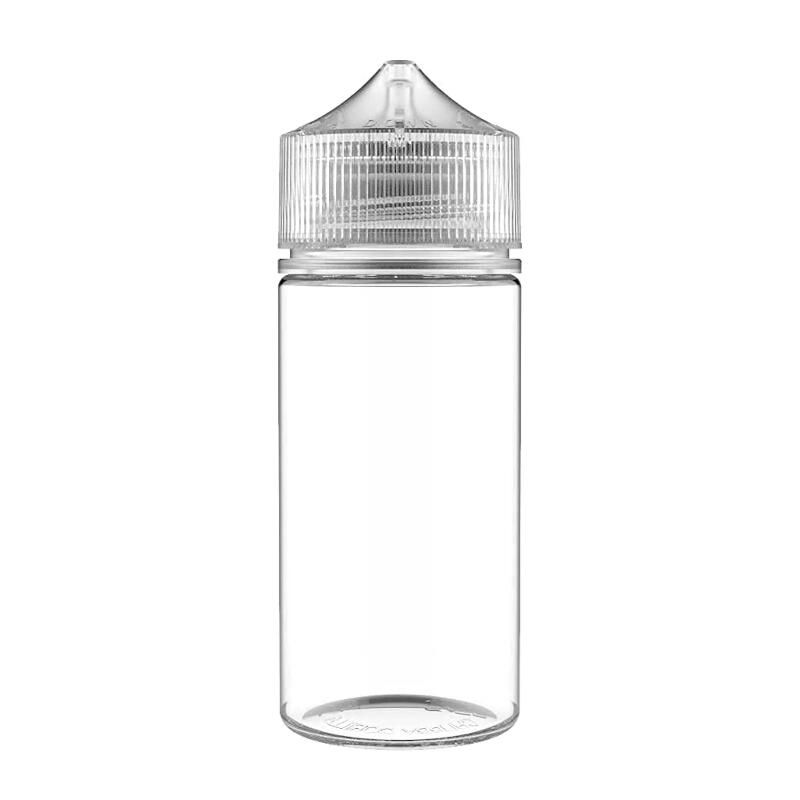 D100 - 100ML PET plastflaske med drypptut, 50stk