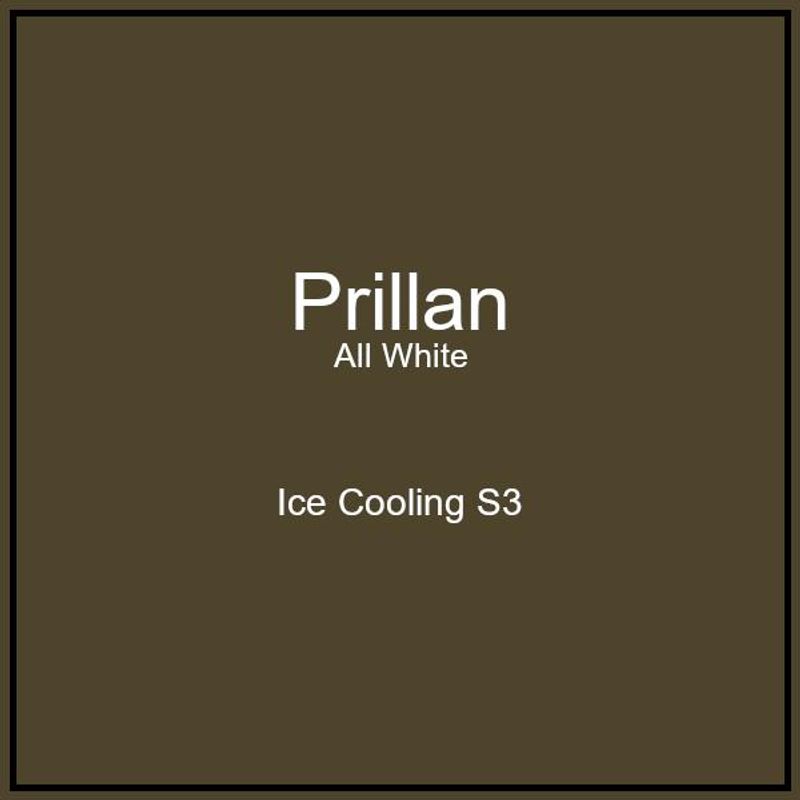 Prillan All White - Ice Cooling S3, DIY Snus